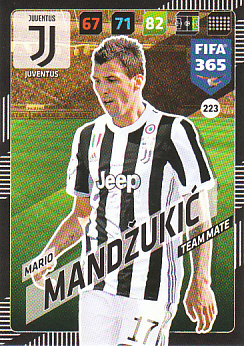 Mario Mandzukic Juventus 2018 FIFA 365 #223